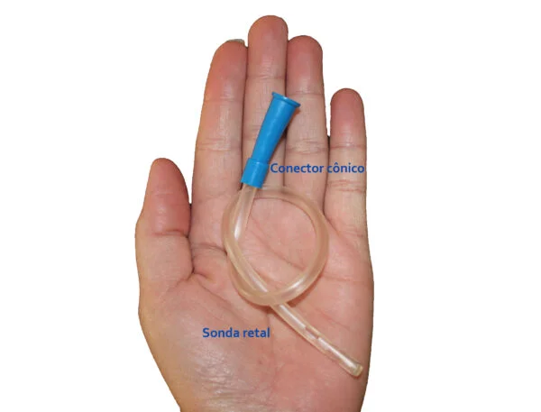 Sonda Retal Estéril De Limpeza Intestinal De Kit Enema C/10 - Imagem 2