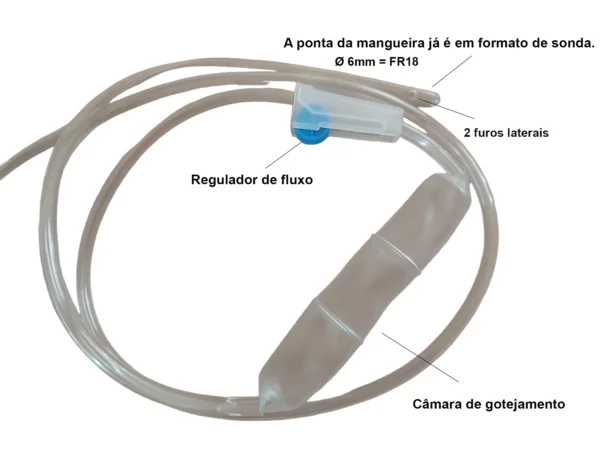 kit para enema desintoxicação limpeza intestinal
