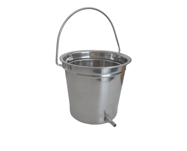 Kit Enema Limpeza Íntima Desintoxicação Balde Inox 2 Litros - Imagem 4